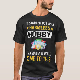 Onschuldige Hobby Bingo T-shirt