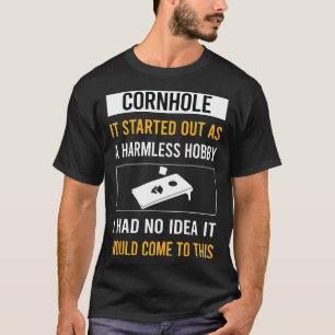 Onschuldige Hobby Cornhole T-shirt