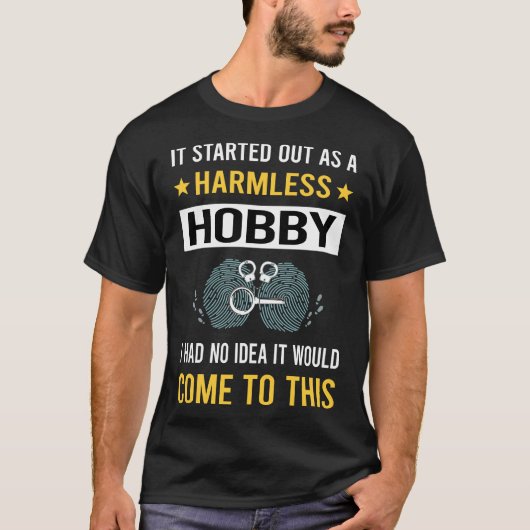 Onschuldige Hobby Forensische Wetenschap Forensisc T-shirt (Voorkant)