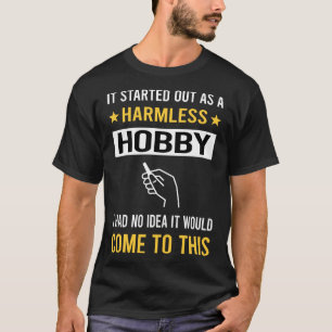 Onschuldige Hobby Houtskooltekening T-shirt
