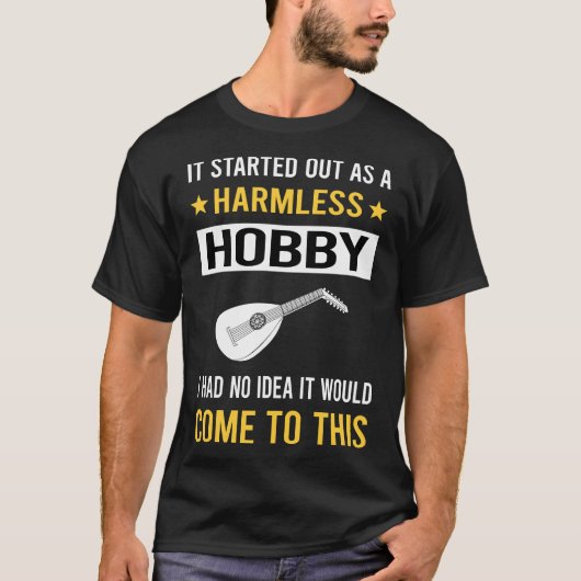 Onschuldige Hobby Lute T-shirt (Voorkant)