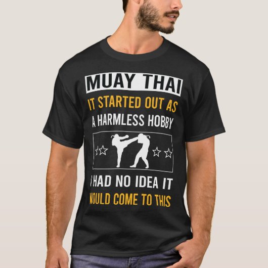 Onschuldige Hobby Muay Thai T-shirt (Voorkant)