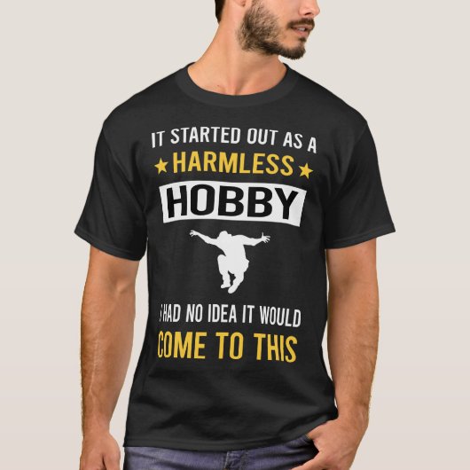 Onschuldige Hobby Parkour T-shirt (Voorkant)