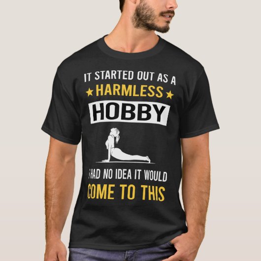 Onschuldige Hobby Pilates T-shirt (Voorkant)
