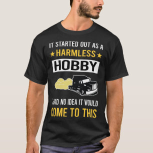 Onschuldige Hobby Truck Racing Wedstrijd T-shirt