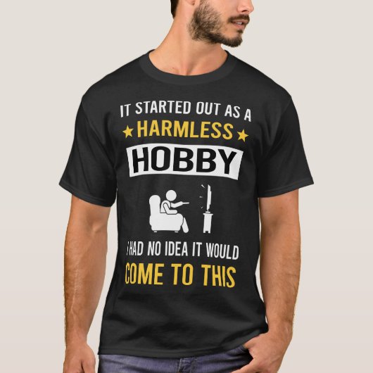 Onschuldige Hobby Tv Kijken T-shirt (Voorkant)