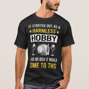 Onschuldige Hobby Winemaking Winemaker T-shirt