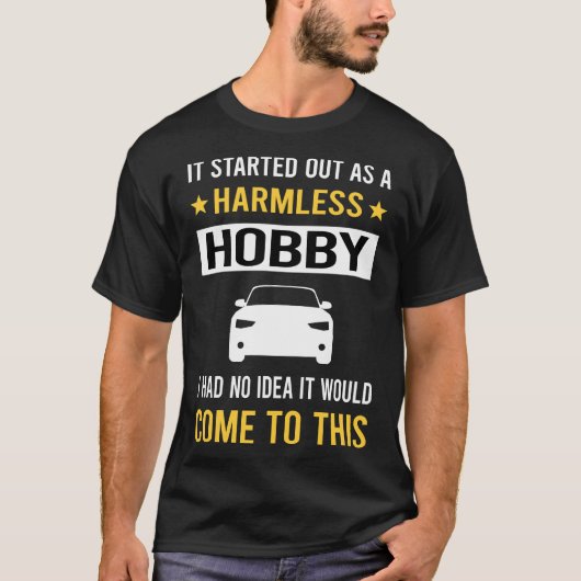 Onschuldige hobbychauffeur t-shirt (Voorkant)