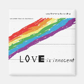 Onschuldige magneet vierkant (Voorkant)