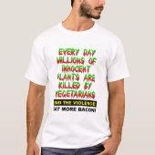 Onschuldige Planten Grappige T-shirt (Voorkant)