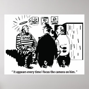 Onschuldige Veroordeelde, Camerafocus, Grappige Vi Poster