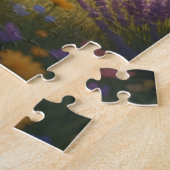 Onschuldige vriendschap in de omarming van de natu legpuzzel (Zijkant)