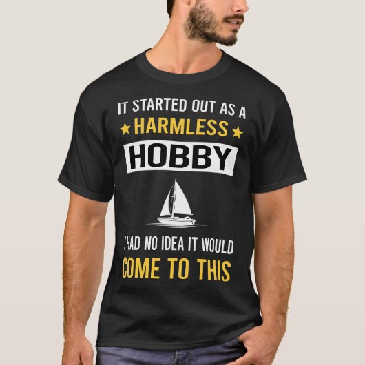 Onschuldige Zeil Zeiler Hobbysporter T-shirt (Voorkant)