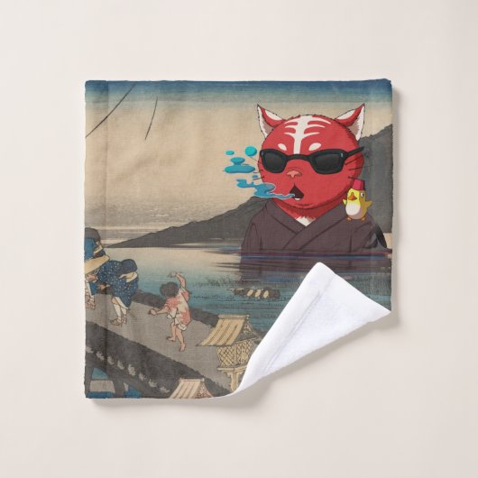 Onsen Badhanddoeken Washandje (Wasdoekje)