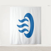 Onsen ♨ Hot Spring 温泉 Japanese Sign Wandkleed (Voorkant)