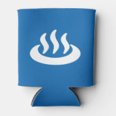 Onsen ♨ Hot Spring 温 泉 Japans teken Blikjeskoeler (Voorkant)