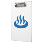 Onsen ♨ Hot Spring 温 泉 Japans teken Klembord (Links)