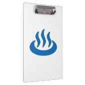 Onsen ♨ Hot Spring 温 泉 Japans teken Klembord (Rechts)