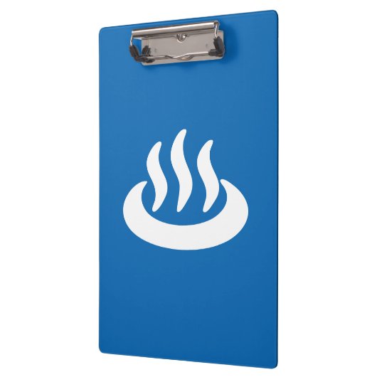 Onsen ♨ Hot Spring 温 泉 Japans teken Klembord (Links)