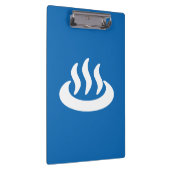 Onsen ♨ Hot Spring 温 泉 Japans teken Klembord (Rechts)