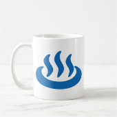 Onsen ♨ Hot Spring 温 泉 Japans teken Koffiemok (Links)