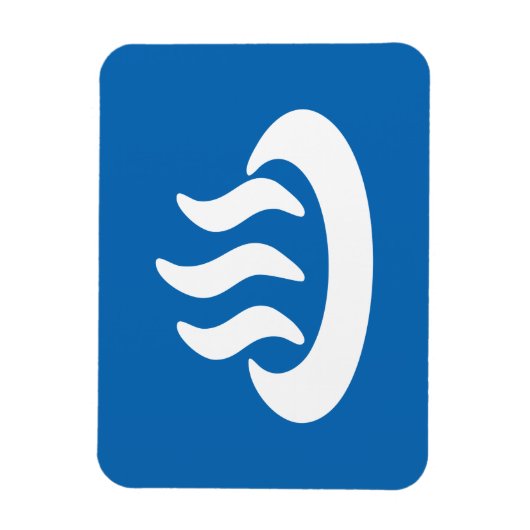 Onsen ♨ Hot Spring 温 泉 Japans teken Magneet (Verticaal)