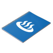 Onsen ♨ Hot Spring 温 泉 Japans teken Notitieboek (Linkerzijde)