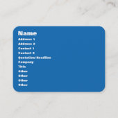 Onsen ♨ Hot Spring 温 泉 Japans teken Visitekaartje (Voorkant)