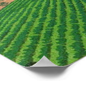 Onsen Range Seen van Amakusa Kawase Hasui 1922 Poster (Hoek)