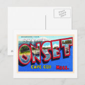 Onset Cape Cod Massachusetts MA  Briefkaart (Voorkant / Achterkant)