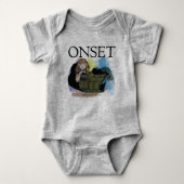 Onset Mermaid Barrel Baby Bodysuit (Voorkant)