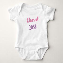 Onsie Class of 2035. Een nieuwe baby moet hebben! Romper