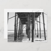 Onslow Beach N.C. Briefkaart (Voorkant / Achterkant)