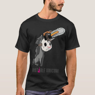 Onstabiel Unicorn, Chainzaag, vriendje T-shirt