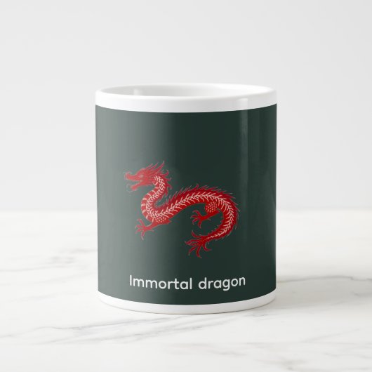 Onsterfelijke Draak Grote Koffiekop (Voorkant)