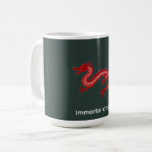 Onsterfelijke Draak Koffiemok (Voorkant links)