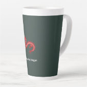 Onsterfelijke Draak Latte Mok (Rechterhoek)