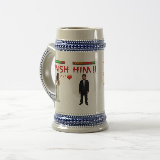 onsterfelijke kontract bierpul (Voorkant links)