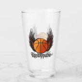 Onstopbaar (Basketball) Glas (Achterkant)