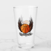Onstopbaar (Basketball) Glas (Voorkant)