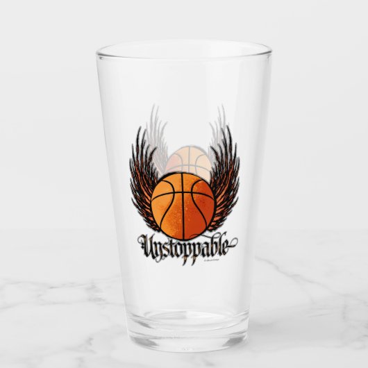 Onstopbaar (Basketball) Glas (Voorkant)