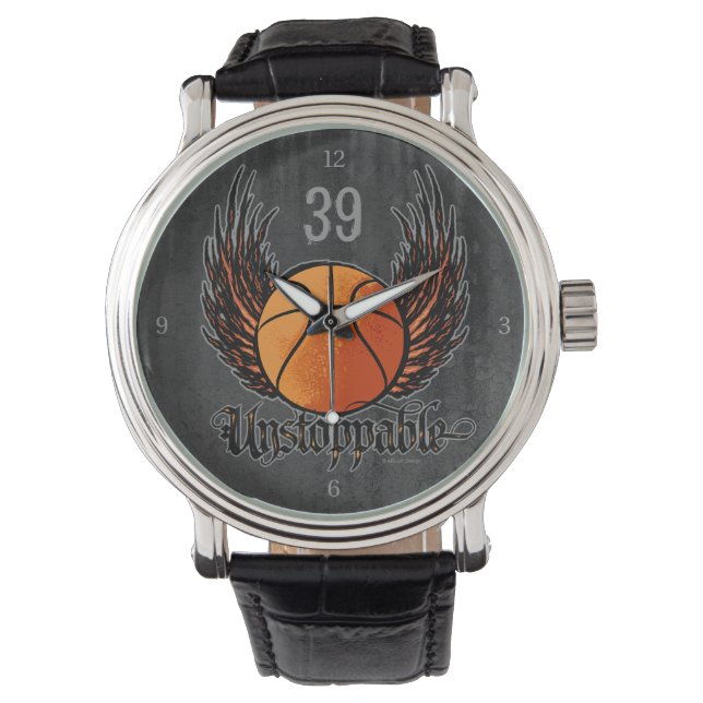 Onstopbaar (Basketball) Horloge (Voorkant)