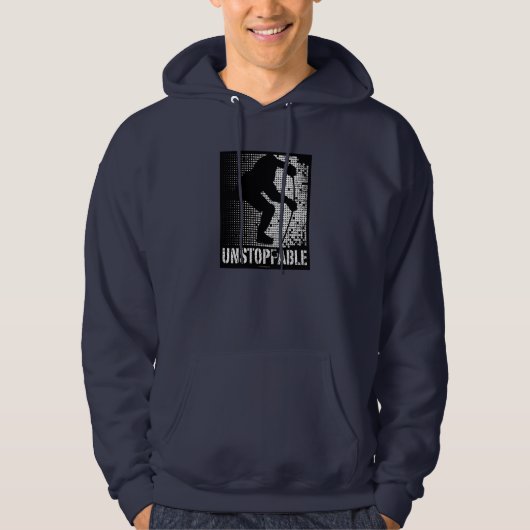 Onstopbaar (Hockey) Hoodie (Voorkant)