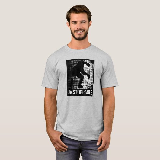 Onstopbaar (Hockey) T-shirt (Voorkant volledig)