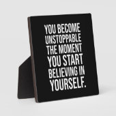 Onstopbaar worden fotoplaat (Voorkant)