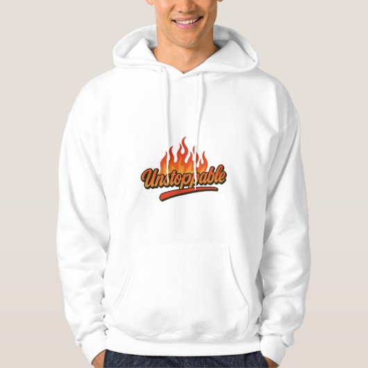 ONSTOPBARE Hoodie – Stijlvolle Onverschrokken Stre (Voorkant)