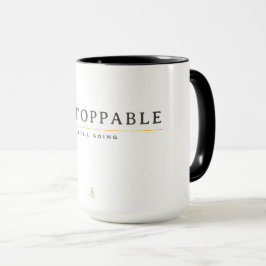 ONSTOPBARE Minimalistische Motivatie Quote T-Shirt Mok