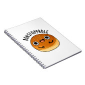 Onstoppbare Grappige Konijn Pun  Notitieboek (Rechterzijde)
