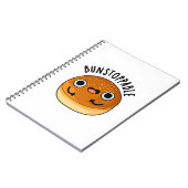 Onstoppbare Grappige Konijn Pun  Notitieboek (Linkerzijde)