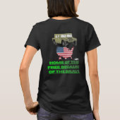 Onstoppbare veteranen t-shirt (Achterkant)